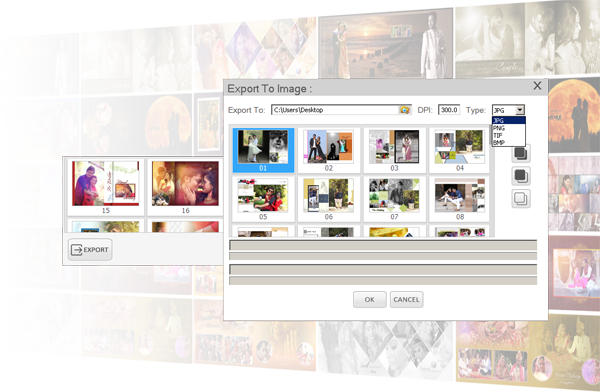 Automatic Wedding Album Designing Software developing company. Picasso Album Designing Software By Satyam Film Karizma Photo Album Software, Digital Photo Album Making Software, PSD Templates, Photo Making Software, Single software solution for making professional album for Wedding, Pre-Wedding, Baby Shower, Birthday, Holidays, School and many more events. Create professional album, Simple Photo Books, Calendar, Invitation, Magazine, Brouchers, ID-Cards, Mug Print, T-shirts, Collage Making, Greeting Card, Banner, Gift Design, Passport Package, Visiting Card and many more... Auto Page Maker, Auto DM, Auto Indian Vidhi Album Maker, The power of endless creativity Wedding album designs in minutes with the help of ready template designs, thousands of layout combinations, inbuilt designing material like backgrounds, cliparts, ready titles, text Ready to use Album Sizes for renowned Labs. Supports Custom Album size creation for flexible designing. EDIUS X Pro, Wedding Services, Satyam Film