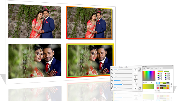 Automatic Wedding Album Designing Software developing company. Picasso Album Designing Software By Satyam Film Karizma Photo Album Software, Digital Photo Album Making Software, PSD Templates, Photo Making Software, Single software solution for making professional album for Wedding, Pre-Wedding, Baby Shower, Birthday, Holidays, School and many more events. Create professional album, Simple Photo Books, Calendar, Invitation, Magazine, Brouchers, ID-Cards, Mug Print, T-shirts, Collage Making, Greeting Card, Banner, Gift Design, Passport Package, Visiting Card and many more... Auto Page Maker, Auto DM, Auto Indian Vidhi Album Maker, The power of endless creativity Wedding album designs in minutes with the help of ready template designs, thousands of layout combinations, inbuilt designing material like backgrounds, cliparts, ready titles, text Ready to use Album Sizes for renowned Labs. Supports Custom Album size creation for flexible designing. EDIUS X Pro, Wedding Services, Satyam Film